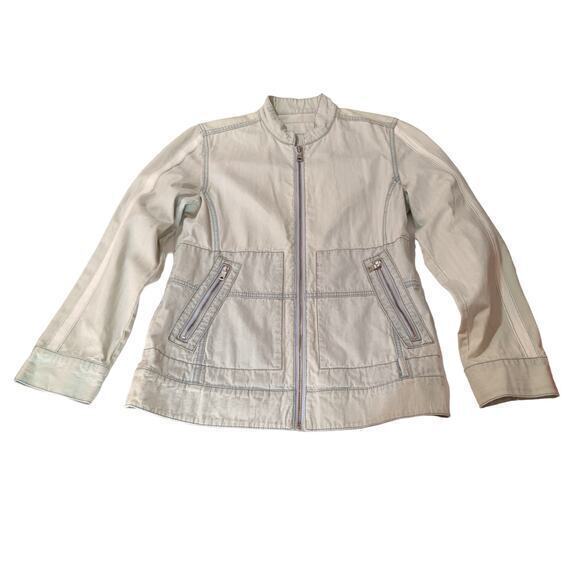 BLUE WILLI'S Retro Light Wash Jean‎ Jacket Women's Estimated Size Medium - Picture 1 of 7
